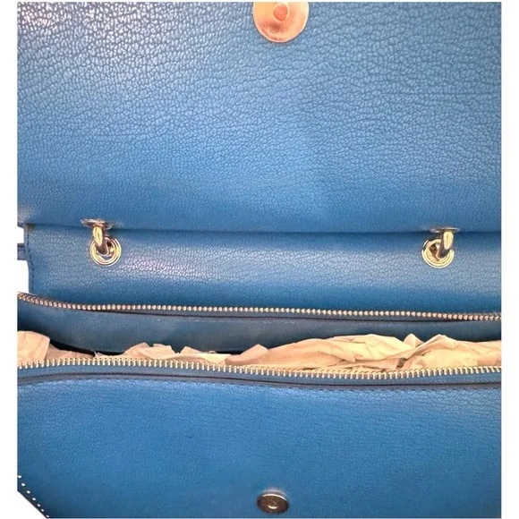 Henri Bendel Stanton Studded Top Handle Satchel Multiway Bag - Picture 9 of 12